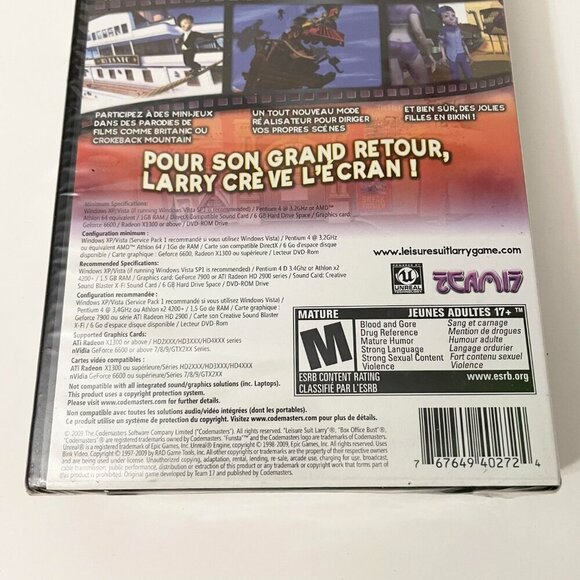 PC ROM Games Feeding Frenzy 2 Daycare Nightmare Dancing Craze Leisure Suit Larry - Picture 6 of 16